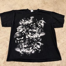 Vintage 90s Looney Tunes Characters Big Print Tshirt Size XLarge XL
