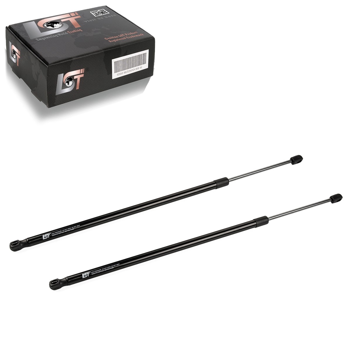 2X Gas Spring Tailgate Damper Trunk 540N For Skoda Octavia 3 III 5E5 5E6