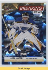2024-25 Upper Deck Series 1 Breaking News Gold Joel Hofer #BN-24 READ 0h3h