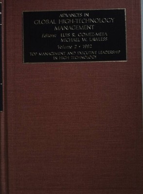 Advances in Global High-Technology Management: A Research Annual: Top Management