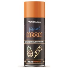 Fluorescent Bright Neon Spray Paint Aerosol DIY Matt Hi Vis Safety - 400ml