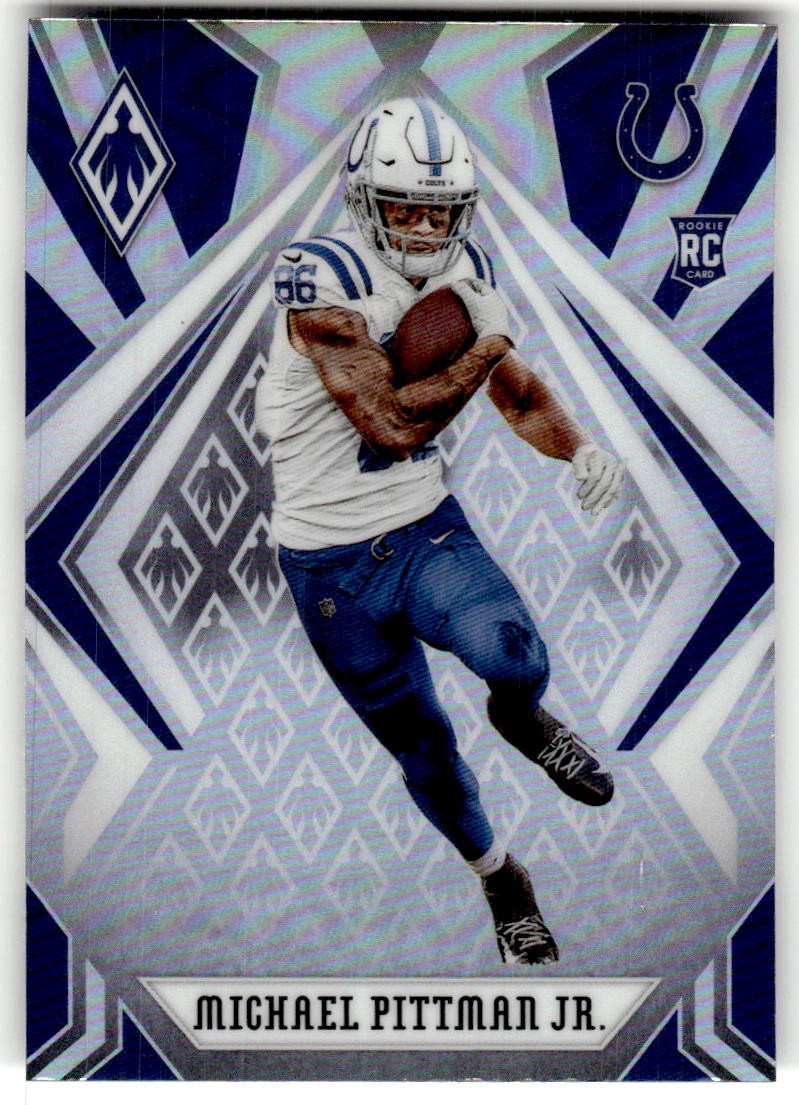 2020 Panini Phoenix Michael Pittman Jr. Silver Rookie #122