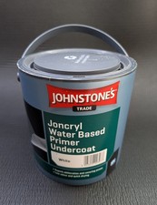 Johnstones Trade Joncryl Water Based Primer Undercoat | White Paint | 2.5L