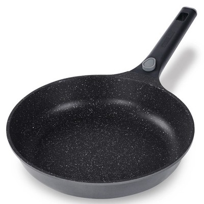 STONELINE SMART Bratpfanne 28 cm, Große Pfanne Aluguss, Abnehmbarem Griff