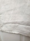 INC Women's Size 10 Wide Leg 100% Linen Pants White Pull On Drawstring  — photo 3
