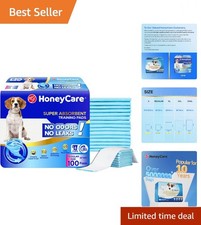 All-Absorb, Large 22" x 23", 100 Count, Dog and Puppy Training Pads, Ultra Ab...