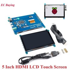 5Inch HDMI Monitor 800 480 USB Touch Screen LCD Display for Raspberry Pi 2/3/4B