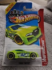 Hot Wheels Torque Twister HW Racing 2013 Series - X1746 NRFP Green 1:64