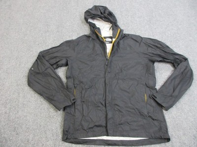 The North Face Jacket Mens Small Black DryVent Hooded Rain Windbreaker Shell