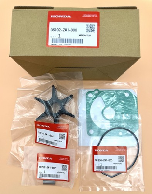 #ad Genuine Honda PUMP KIT IMPELLER 06192 ZW1 000 OEM NEW 75HP 90HP 115HP 130HP $64.93