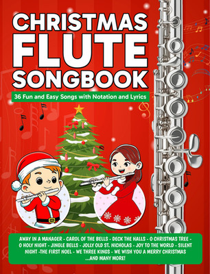 Christmas Flute Songbook   Beginner Flute Sheet Music   PDF FILE FORMAT