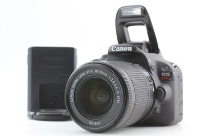 [MINT] Canon EOS Kiss X7 / Rebel SL1 / 100D 18.0 MP DSLR 18-55 Lens From JAPAN