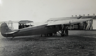 #ad Admiral Byrd Antarctic South Pole Expedition Fokker Airplane Photo Virginia 1929 $31.83