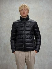 BLAUER Uomo - Piumino corto senza cappuccio - Mod. Belmont - Col. NERO