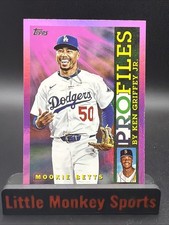 2026 Topps Series 1 - Topps Profiles Mookie Betts #TP-8 Pink Foil