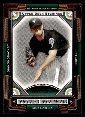 2004  Upper Deck Etchings #136 Ronald Belisario Rookie #d /2004! Florida Marlins
