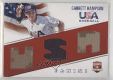 2015 Panini USA Baseball Jerseys 62/99 Garrett Hampson #7 1b3
