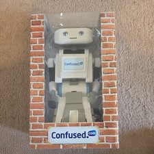 Brian Confused .Com Robot Toy Unused