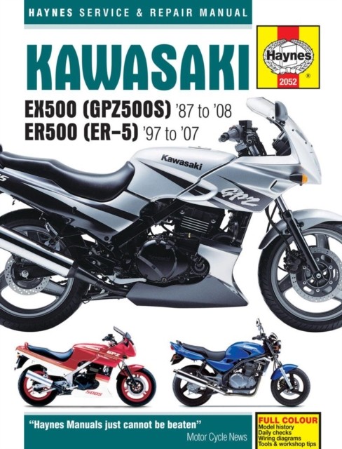 Kawasaki EX500 (GPZ500S) & ER500 (ER-5) (87 - 05) by Haynes Publishing