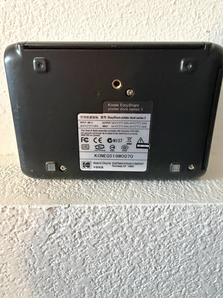 Kodak Easyshare Z650 LCD Digital Camera Printer - No Camera - Image 4 of 4