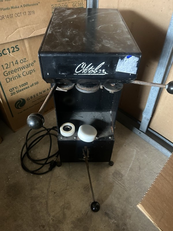 Oktober Can Seamers MK32 Professional 32oz Crowler Canning Machine Seamer 120V