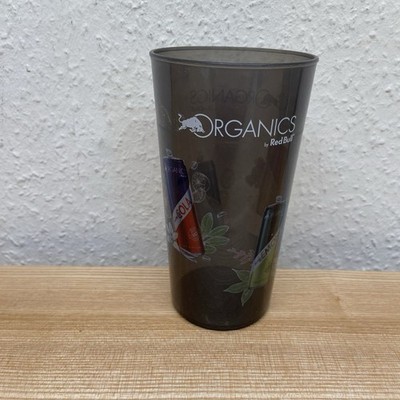 Red Bull Organics Cup Promo Plastic Energy Drink Glass Collection Cola Ginger