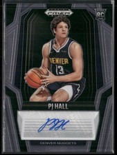 2024-25 Panini Prizm Black PJ Hall RC Rookie Signatures #RS-PJH