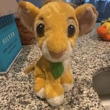 Disney The Lion King Simba Plush Stuffed Animal Small 6-14 in Vintage 1994