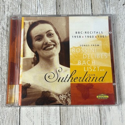 Joan Sutherland   BBC-Recitals CD 1998 Classical Opera BellaVoce