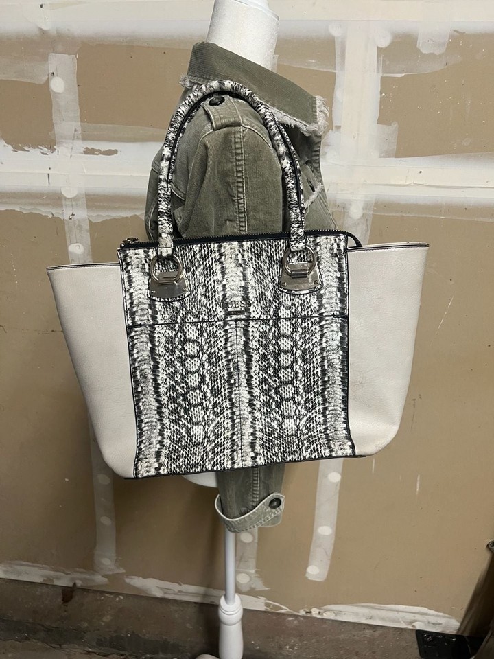 Guess Holly Status Python Print Tote Bag | eBay