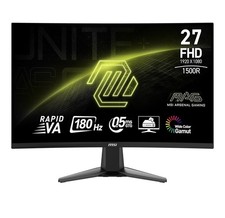 msi MAG 27C6FA 27-inch 1920 x 1080 FHD , Rapid VA, Gaming Monitor Black