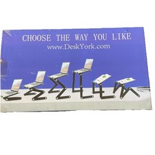 Desk York Flexible Laptop Stand 2 built-in DC Brushless Fans Portable Desk Stand