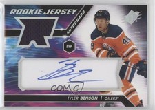 2020-21 SPx Rookie Auto Jersey Tier 1 /375 Tyler Benson #TB Auto 0p7m