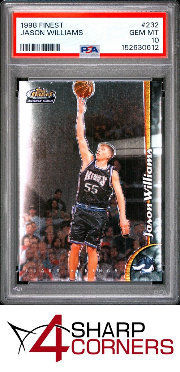 Jason Williams Professional Sports Authenticator (PSA) Basketball