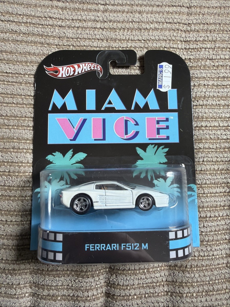 2013 Hot Wheels Retro Entertainment - Miami Vice - Ferrari F512 M