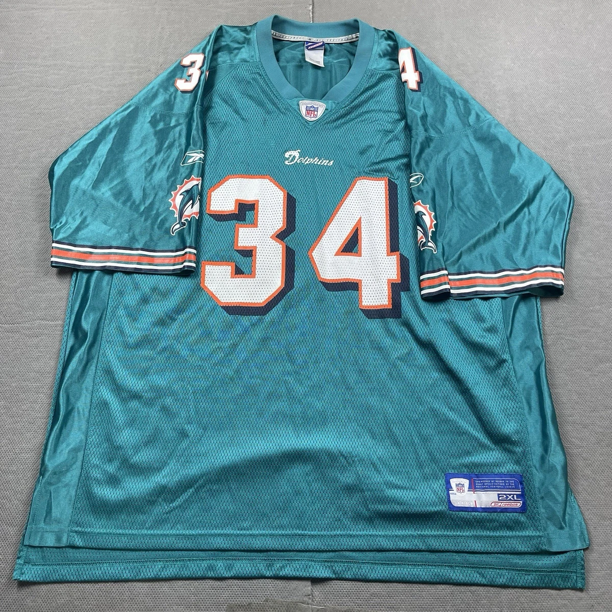 Reebok Ricky Williams Miami Dolphins NFL Fan Apparel & Souvenirs