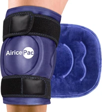 Reusable Gel Ice Pack Knee Wrap Cold Compress for Pain Relief Arthritis Injury