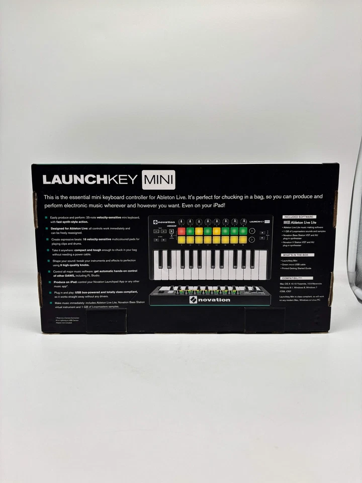 Novation Launchkey MINI MK2 Keyboard Controller NOVLKMIN2 - Image 2 of 4