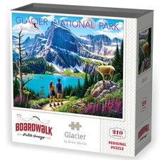 Glacier National Park 210 Piece Jigsaw Puzzle Boardwalk New