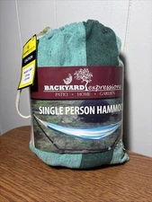 Outdoor Expressions Single Person Hammock Camping Brand New