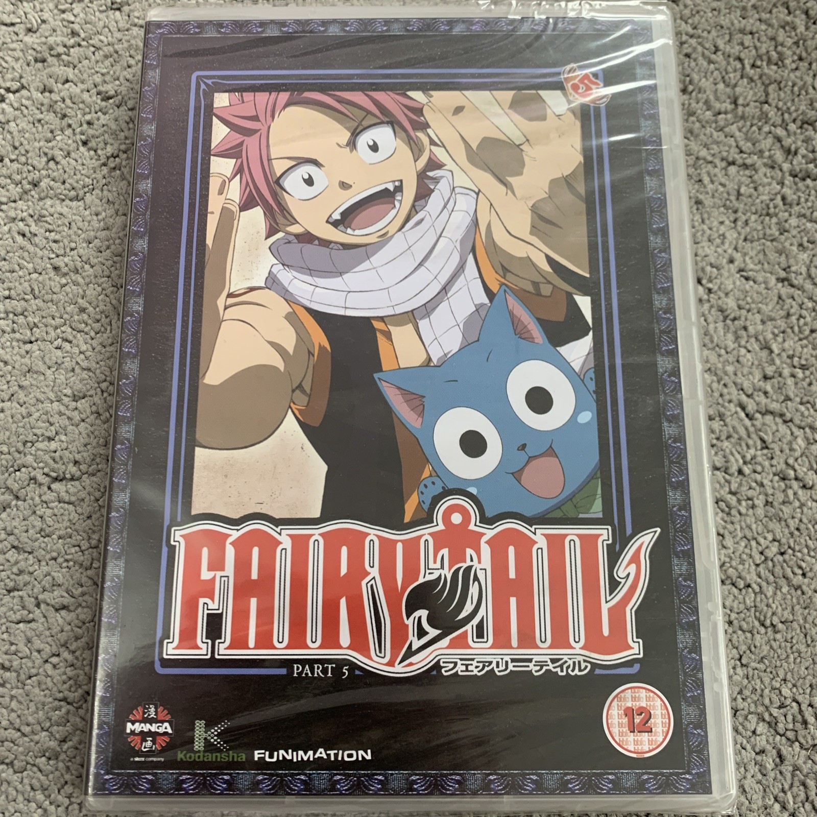 Fairy Tail - Part 5 (DVD, 2013) New Sealed