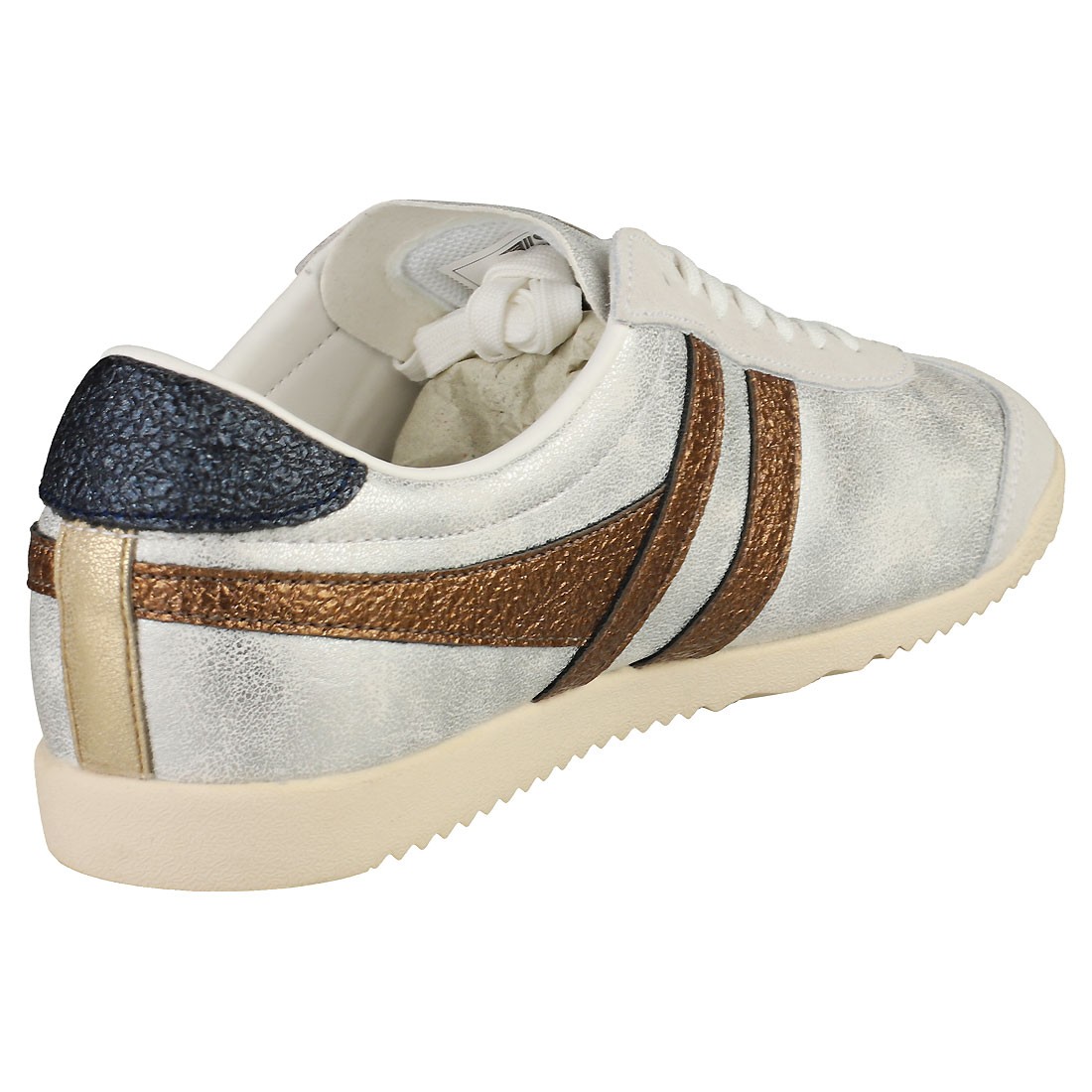 LOTTO Gola Scarpe da Tennis Donne Bullet Blaze Bianco Rame Blu