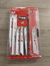 MILWAUKEE SAWZALL Reciprocating Saw Blades - Set of 13 (49-22-1113)