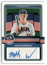 2023 USA Stars & Stripes Baseball 15U National Team Joshua Woodworth Auto #15UJW
