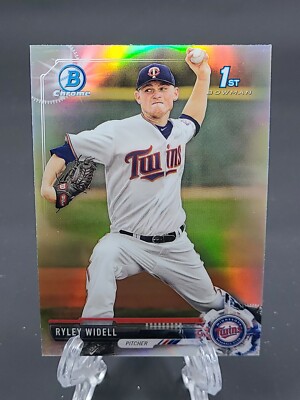2017 Ryley Widell Rookie Silver Refractor Bowman Chrome Draft 1st Bowman #BDC-64
