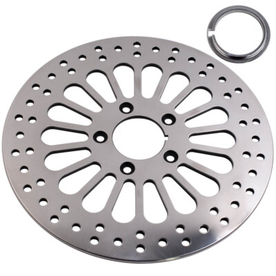 BFO 11.5" Front Brake Rotor Disc For Harley-Davidson Dyna 2000-2005 – Stainless, Polished, M-RT-2100