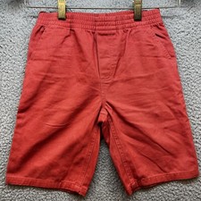 Lucky Brand Boys Shorts Red Kids Youth drawstring elastic waist Size 7