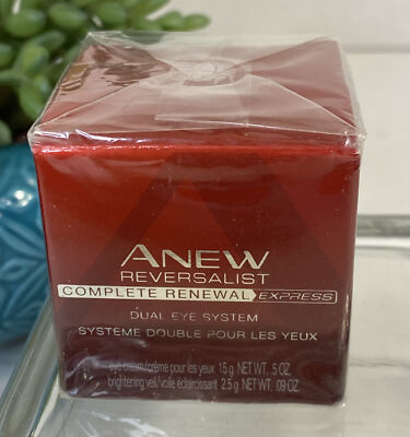 Avon Anew Reversalist Complete Renewal Express Dual Eye System .5 oz Sealed NEW