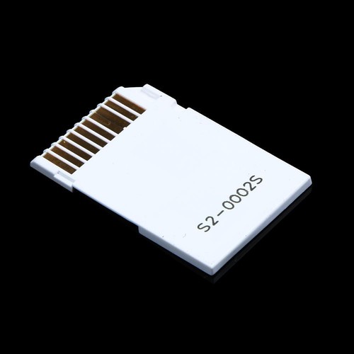Dual Slot Micro For SD SDHC TF to Memory Stick MS Card Pro Duo Reader Adapt - Afbeelding 3 van 6