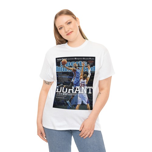 Kevin Durant OKC Oklahoma City Thunder NBA Sports Illustrated Cover Tee Shirt - Picture 17 of 25